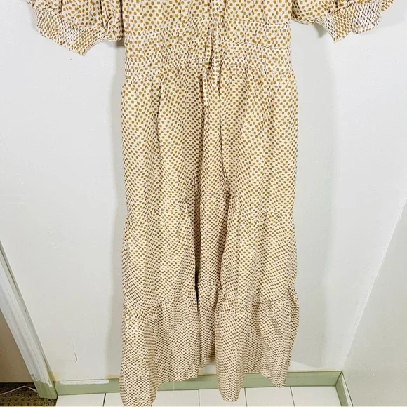 NWT Anthropologie Somerset Maxi Dress Puff-Sleeve Edition